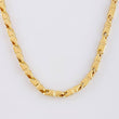 Cadena Rustica Texturizada 15.85g / 65cm / 4.4mm Oro Amarillo 18K