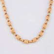 Cadena Rustica Corona 14.55g / 65cm / 5mm Oro Rosa 18K