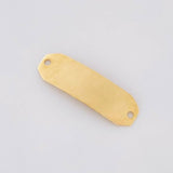 Herraje Placa Octagonal 0.65g / 2.5cm Oro Amarillo 18K