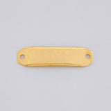 Herraje Placa Octagonal 0.5g / 2.3cm Oro Amarillo 18K