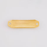 Herraje Placa Octagonal 0.5g / 2.3cm Oro Amarillo 18K
