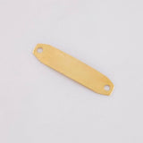 Herraje Placa Octagonal 0.35g / 2.2cm Oro Amarillo 18K