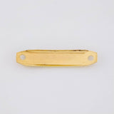 Herraje Placa Octagonal 0.35g / 2.2cm Oro Amarillo 18K