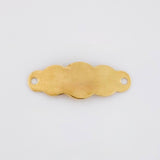 Herraje Placa Nube 0.45g / 2.2cm Oro Amarillo 18K