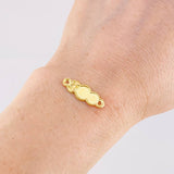 Herraje Placa Nube Ángel de la Guarda 0.45g / 2.3cm Oro Amarillo 18K