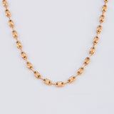 Cadena Rustica Tornillo 9.55g / 65cm / 3.6mm Oro Rosa 18K