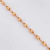 Cadena Rustica Tornillo 9.55g / 65cm / 3.6mm Oro Rosa 18K