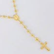 Rosario Virgen Milagrosa 12.25g / 60cm / 5mm Oro Amarillo 18K