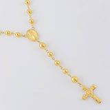 Rosario Virgen Milagrosa 12.25g / 60cm / 5mm Oro Amarillo 18K