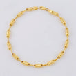 Pulso Rustico Barril 4.55g / 20.9cm / 4.1mm Oro Amarillo 18K