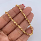 Pulso Lazo 1.8gr / 19.2cm / 2.4mm Oro Amarillo +3 18K $