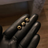 Herraje Bola de Fuego VS 1.1gr 6.5mm Circones Blancos Oro Amarillo*
