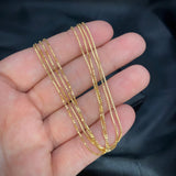 Cadena Veneciana 2.35gr/45cm Oro Amarillo +3