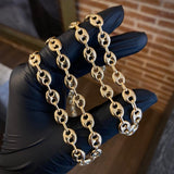 Cadena GC 22.95gr / 65cm / 8mm Lisa Oro Amarillo