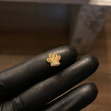 Herraje Huella 1.15gr / 1cm Circones Colores Blancos Oro Amarillo*