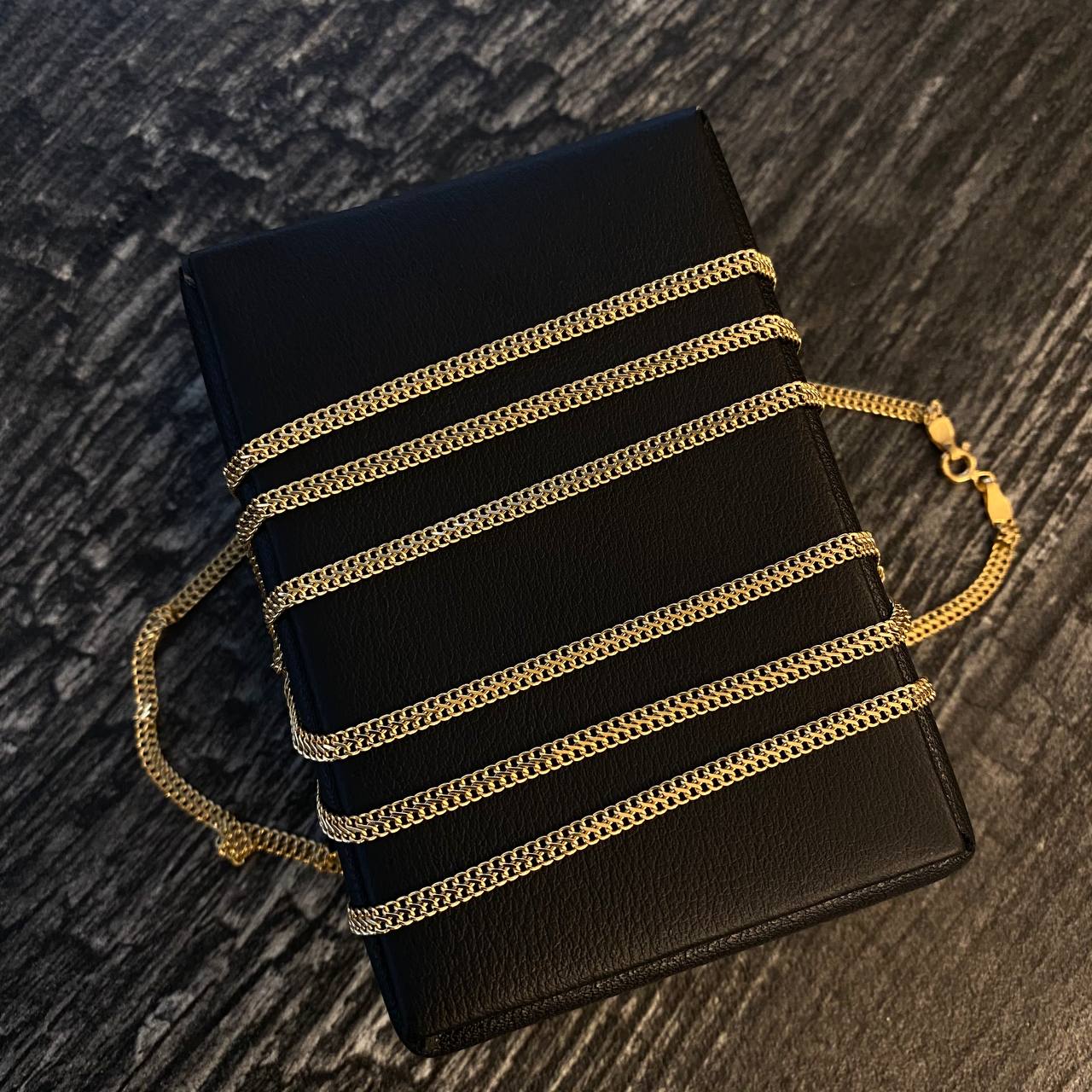 Cadena Sedusa 3.2gr / 45cm Oro Amarillo +3