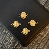 Herraje Virgen Milagrosa 0.35gr/1.3cm Oro Amarillo