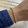 Pulso Militar 3.65gr/17cm Oro Amarillo Diamantado