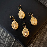 Dije Virgen de Guadalupe 0.5gr/2cm Soplado Oro Amarillo