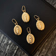Dije Virgen de Guadalupe 0.35gr/1.6cm Soplado Oro Amarillo