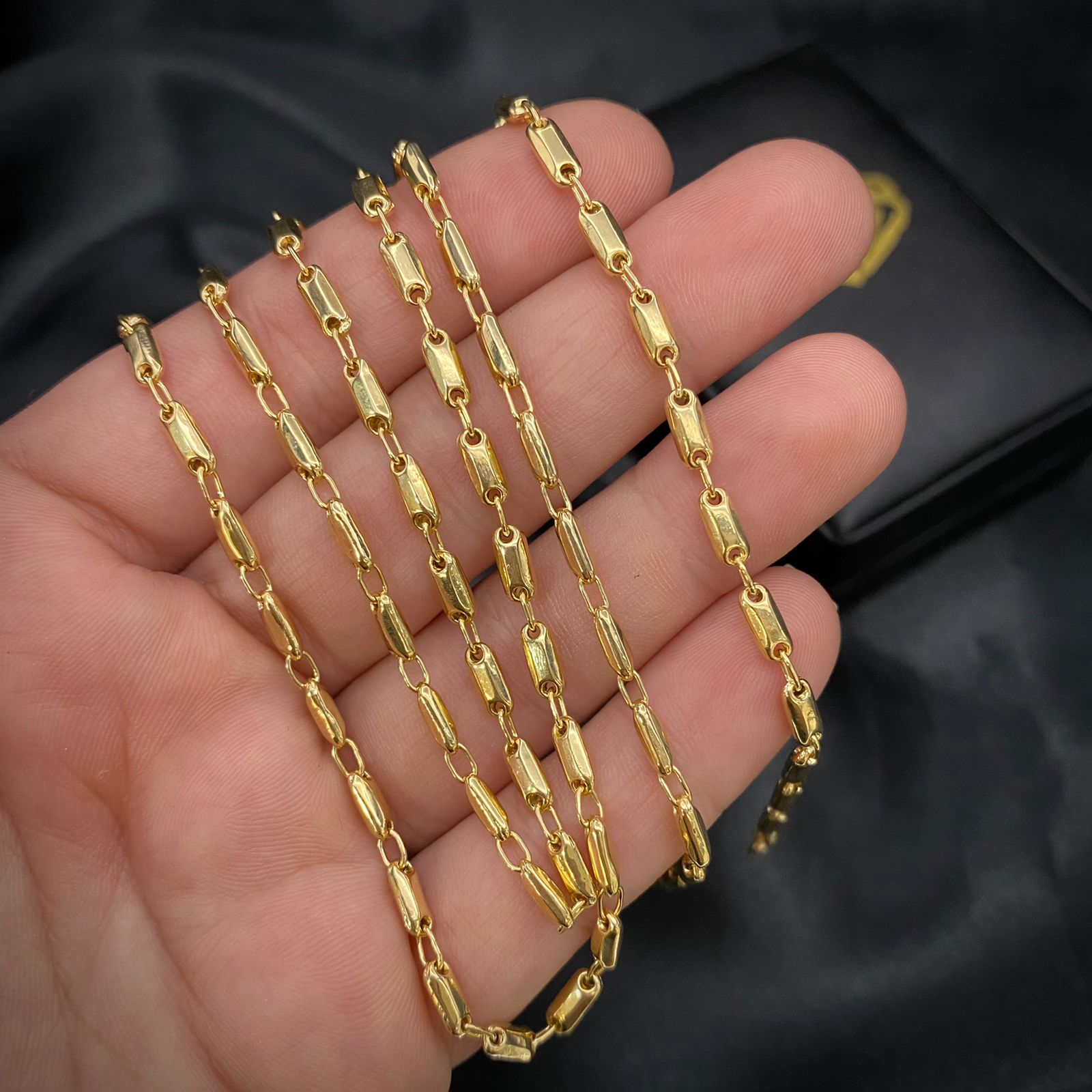 Cadena Rustica 7.4gr/50cm Adige Oro Amarillo
