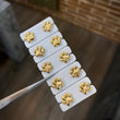 Topos Huella 0.65gr Mate Oro Amarillo*