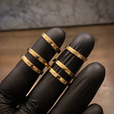 Anillo CT 2.4gr-T7 Liso Oro Amarillo*