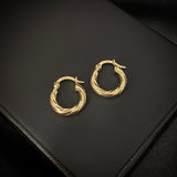 Candongas Espiral 1.35gr/1.3cm Oro Amarillo