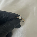 Solitario Diamante 10pts 1.35gr-T6 1/2 Oro Amarillo