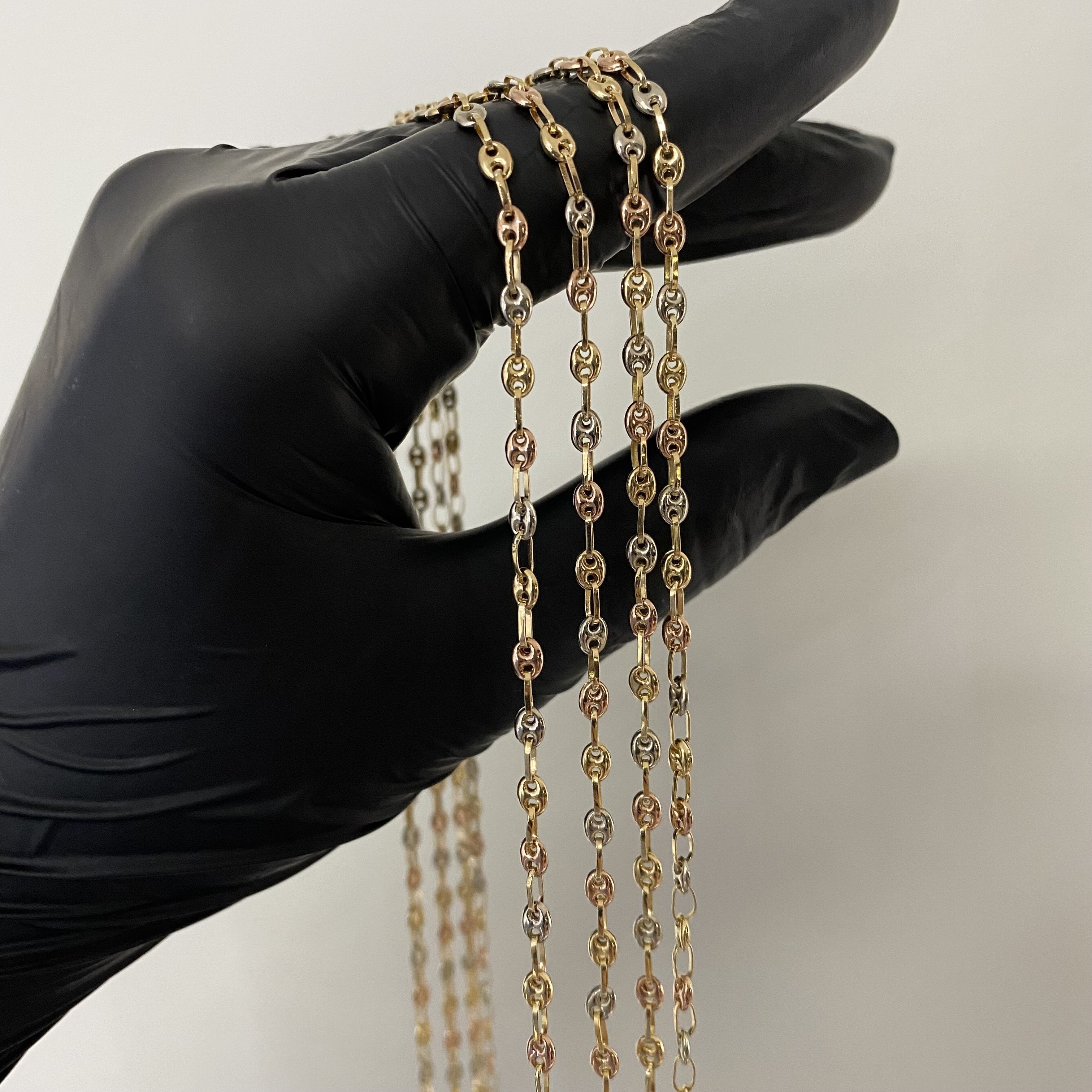 Cadena Gc 6.0gr/50cm Tres Oros