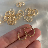 Candongas 0.85gr/1.2cm Lazo Oro Amarillo
