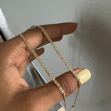 Cadena Escalera 4.05gr/60cm Oro Amarillo