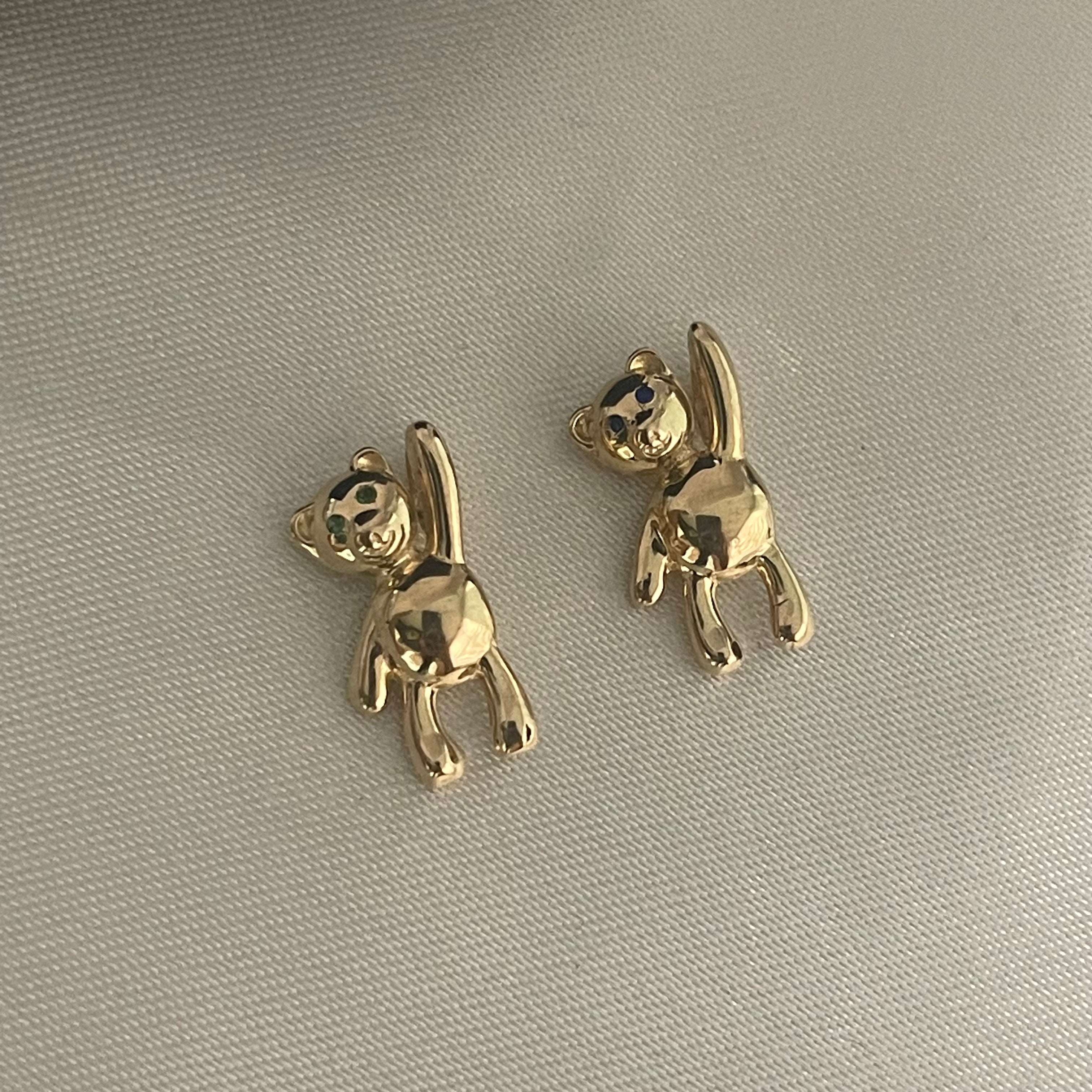 Dije Oso 1.9gr Oro Amarillo