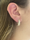Candongas 6.9gr/2.2cm Circones Blancos
