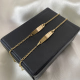 Pulso Aro Seguido 1.25gr/15cm Bebé Oro Amarillo