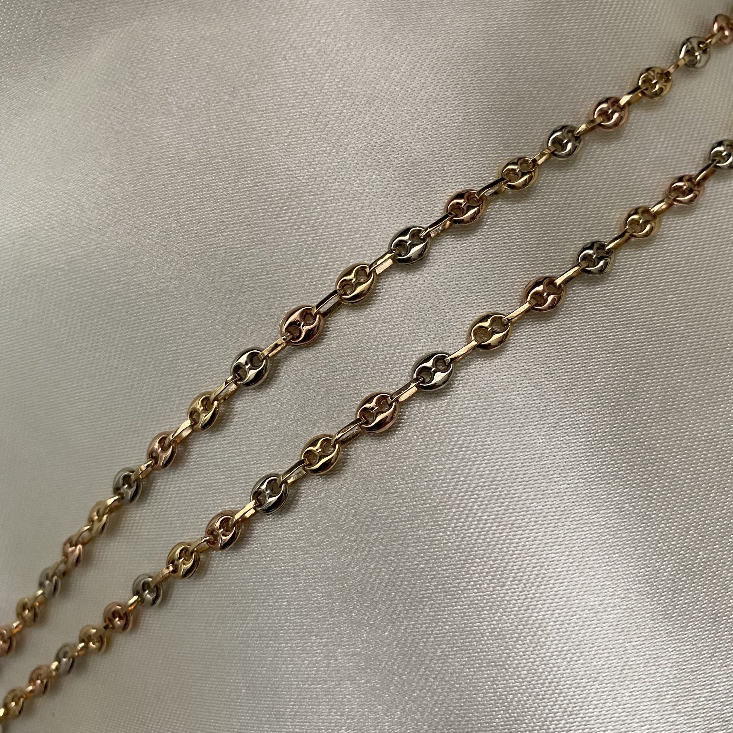 Cadena GC 6.9gr/60cm Tres Oros