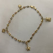 Pulso GC 3.35gr/19cm Decorada "Oso-Estrella-Mariposa-Sol" Tres Oros