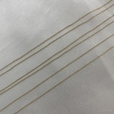 Cadena Aro Seguido 0.75gr/50cm Oro Amarillo