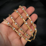 Cadena Rustica Italiana 20.85gr/60cm Oro Rosa +3