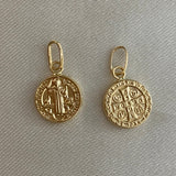 Dije San Benito 0.9gr/2cm Oro amarillo