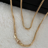 Cadena Franco 17.6gr/60cm Oro Amarillo