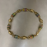 Pulso Rustico Colores 4.75gr/18cm Oro Amarillo