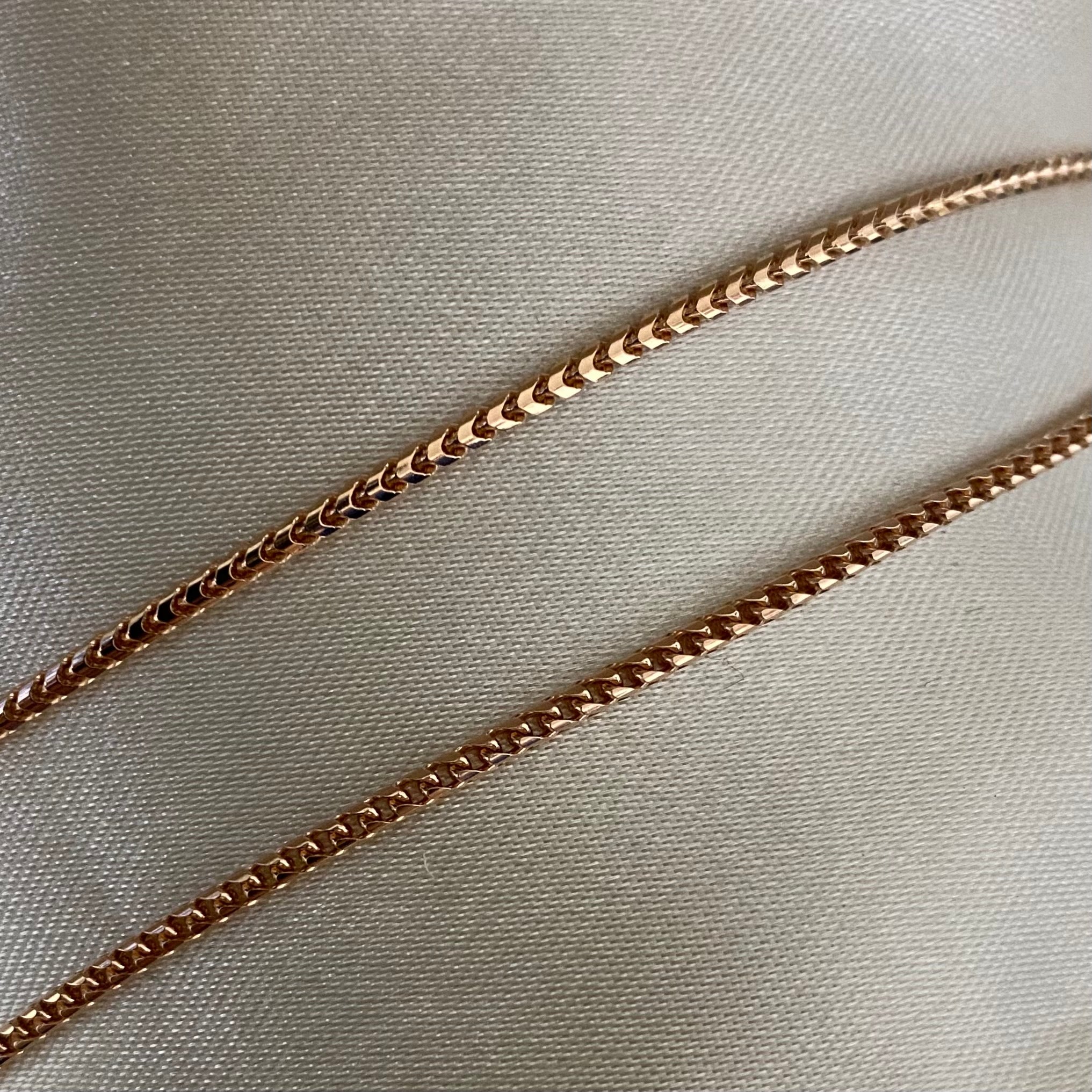 Cadena Franco 18.1gr/65m Oro Rosa