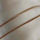 Cadena Franco 18.1gr/65m Oro Rosa
