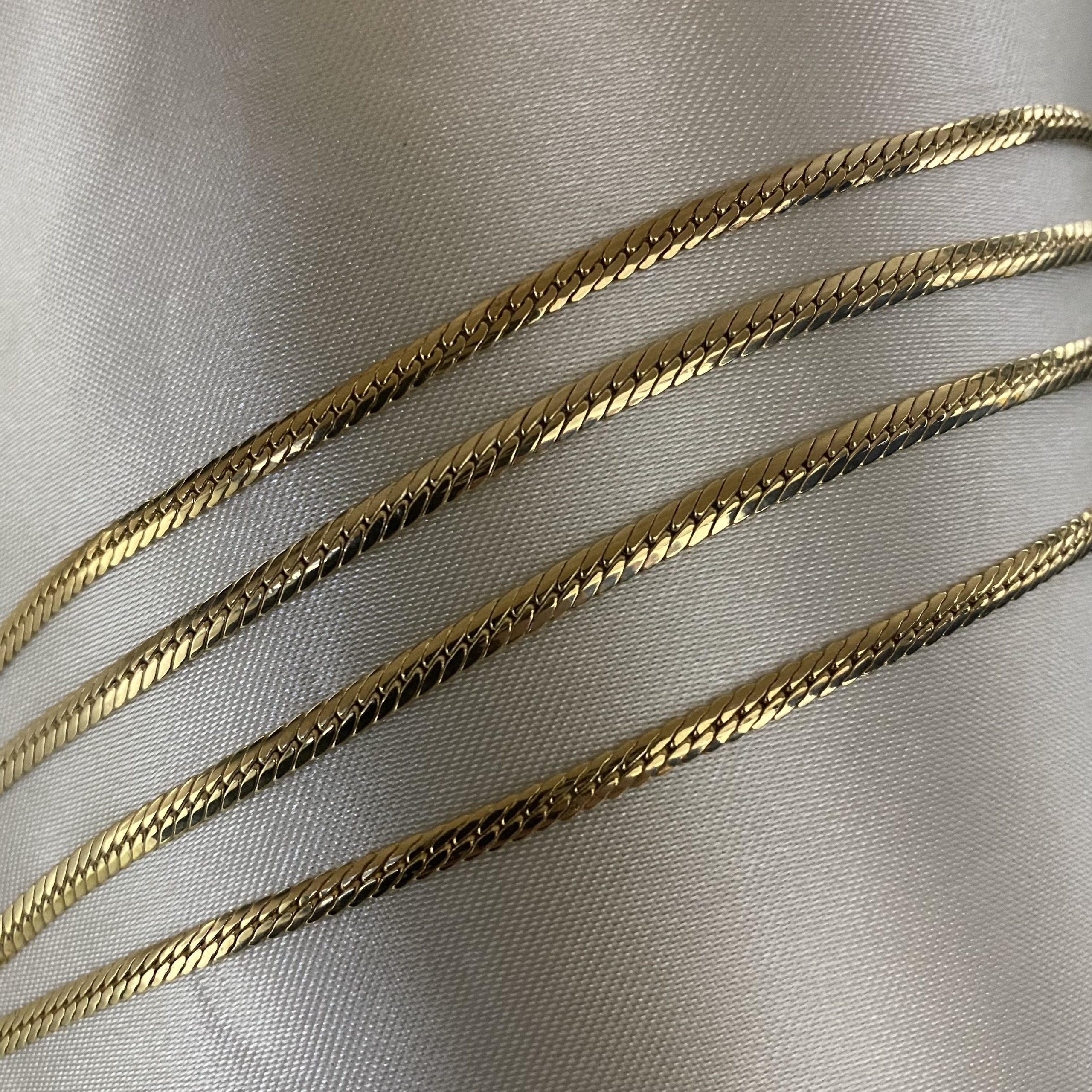 Cadena Serpiente 6.2gr/50cm Oro Amarillo