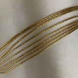 Cadena Cordón 2.8gr/50cm Oro Amarillo