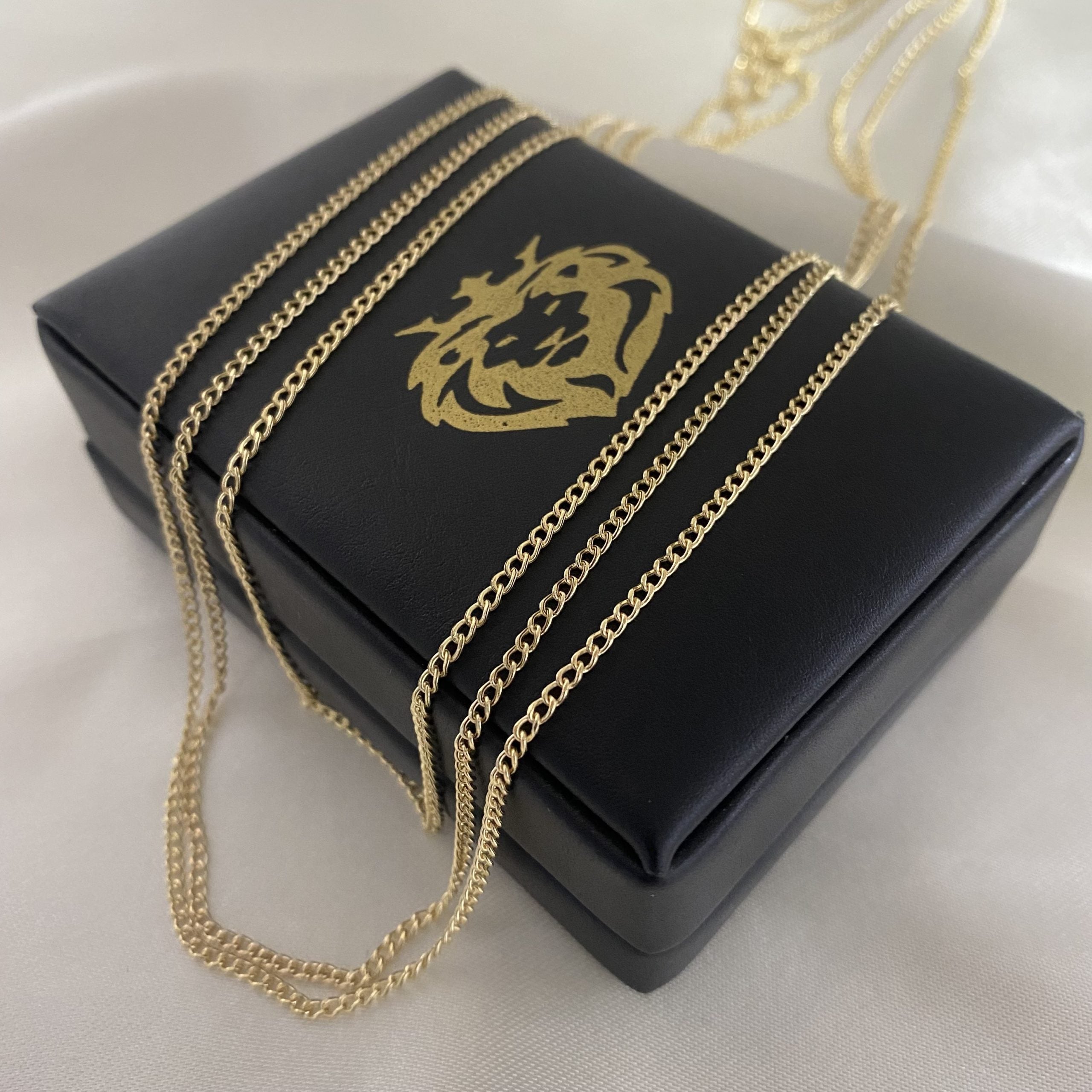 Cadena Cubana 2.3gr/60cm Oro Amarillo