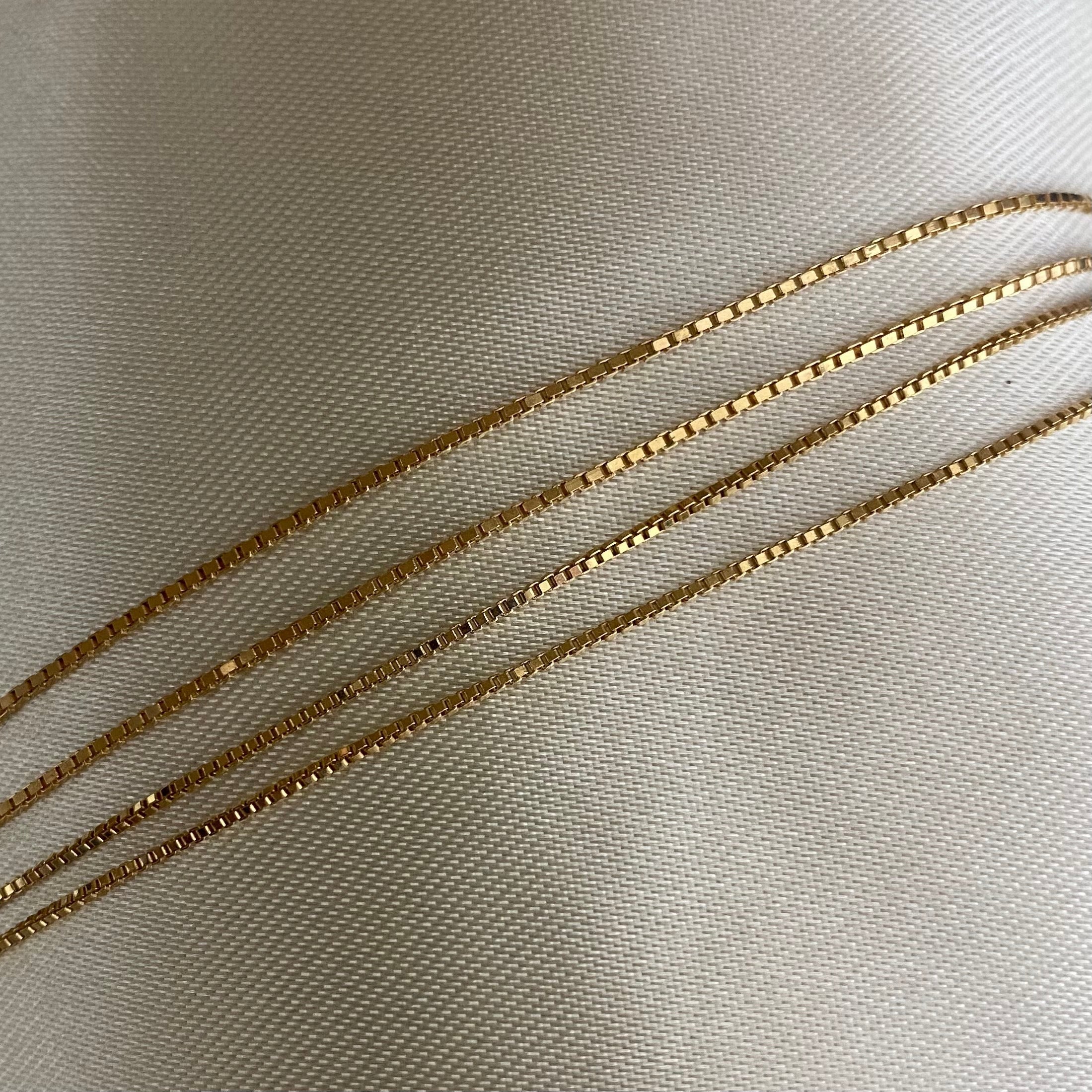 Cadena Veneciana 2.85gr/50cm Oro Amarillo