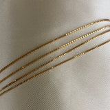 Cadena Veneciana 2.85gr/50cm Oro Amarillo