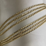 Cadena Cubana 5.25gr/60cm Oro Amarillo